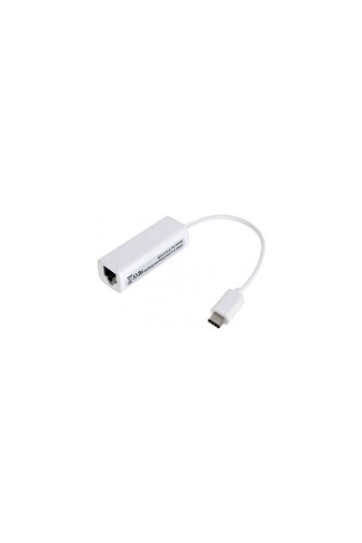 TAPLIN Type-C To RJ45 Ethernet USB 2.0 100MBPS Type-C Çıkışını Internet Soket...
