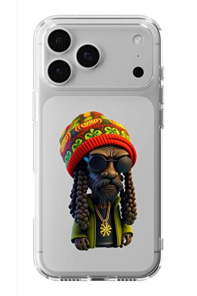 Multitronic حافظة شفافة مطبوعة بتصميم سونوب دوج متوافقة مع آيفون 17 برو ماكس