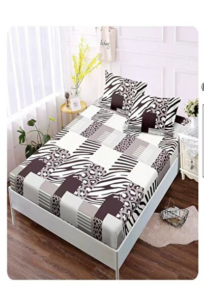 Pucioasa Bed cover with elastic + 2 pillowcases, Pucioasa, Double bed 160x200
