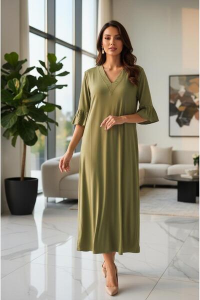 DAKEN Elegant plain women's robe