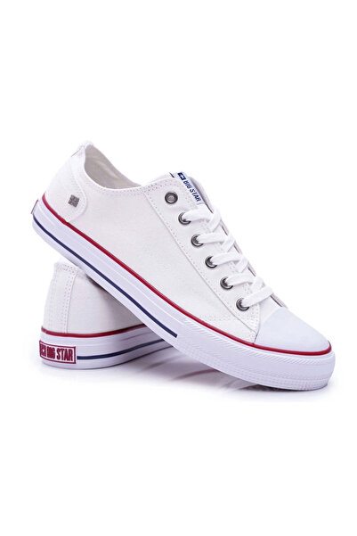 Big Star Shoes Men's Star Sneakers White DD174271 41