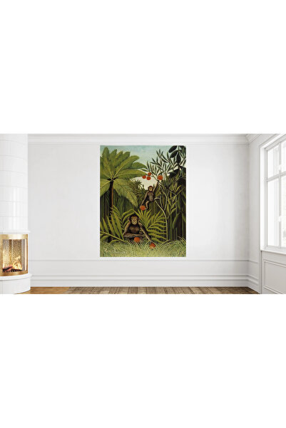 Henri Rousseau 60 Kanvas lu Duvar Tablosu