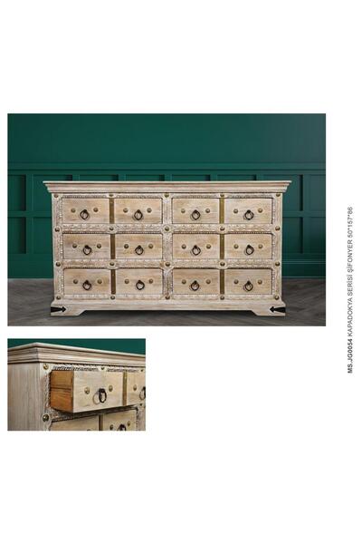 Vitale Carved Şifonyer 50*157*86 cm