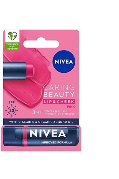 NIVEA Renkli Dudak Bakım Kremi Pembe 4,8 gr