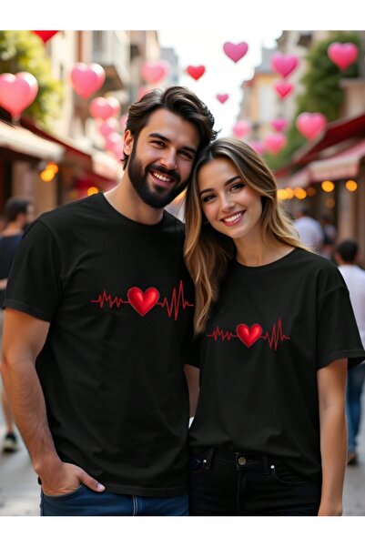 Joetsu Combinație de Ziua Îndrăgostiților - Tricou pentru cuplu - Tricou unis...
