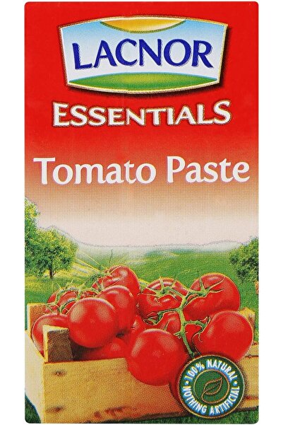 Lacnor Essentials Tomato Paste, 100% Natural, 135 Gram