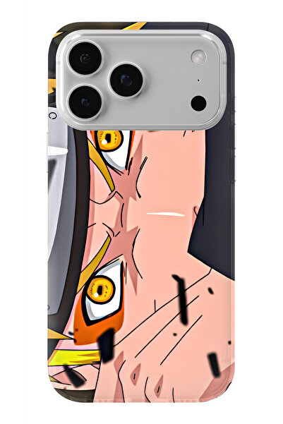 Multitronic حافظة شفافة مطبوعة بتصميم ناروتو متوافقة مع هاتف iPhone 17 Pro