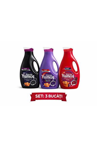 Yumoş Pack of 3 X Yumos Laundry Detergent, 50 washes, 2.5 liters