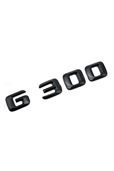 MERCEDES Emblemă G 300 pentru portbagaj, neagră