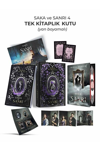 Ephesus Yayınları Saka ve Sanrı 4 – Tek Kitaplık Yan Boyamalı Kutu