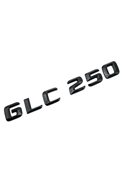 MERCEDES Emblemă neagră pentru portbagajul spate al GLC 250