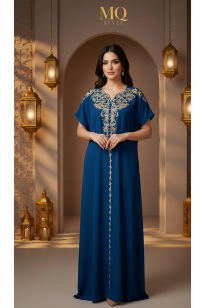 MQ جلابية نسائية بتصميم قطعة واحدة