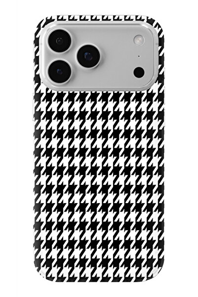 Multitronic حافظة شفافة مطبوعة بتصميم هاوندستوث متوافقة مع آيفون 17 برو