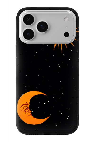 Multitronic حافظة شفافة مطبوعة بتصميم سيليستيال هارموني متوافقة مع آيفون 17 ب...