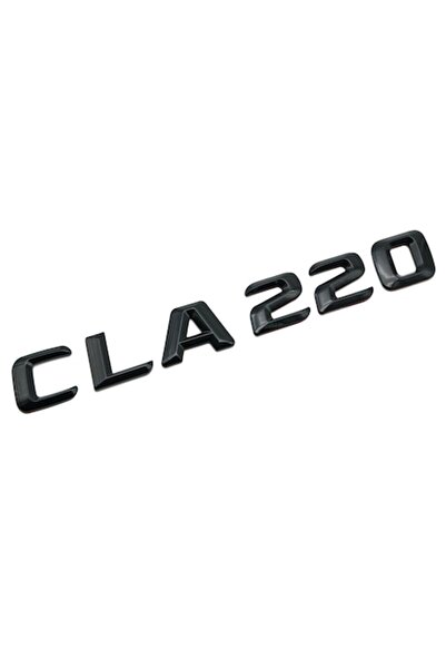 MERCEDES Emblemă neagră pentru portbagaj CLA 220