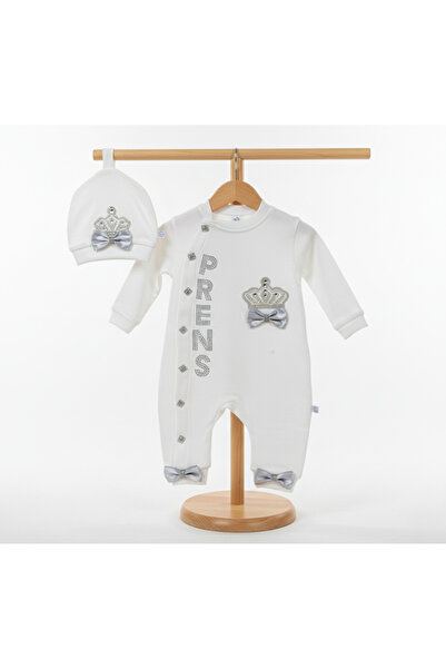 Generic Baby boy romper, sizes up to 9 months - Gray