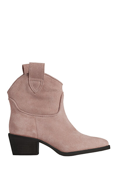 ToH Shoes Roxanne Dusty Pink Suede Boots