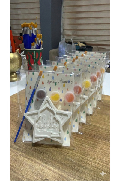 The Art Of Casting Dini Tema RAMAZAN Set/boyayın Seti,kendin Yap,dıy,doğum Gü...