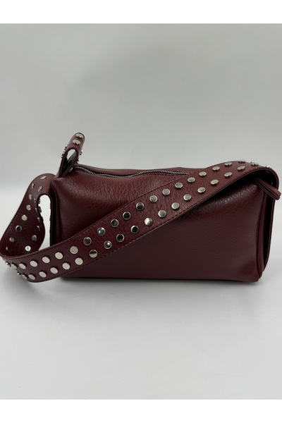 RMY MODA حقيبة كتف نسائية من ليفربول بتفاصيل مطرزة - للاستخدام اليومي والأنيق