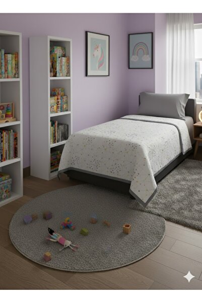 LİMONAHOME Tek Kişilik Kapitoneli Pike / Sürpriz Yastık