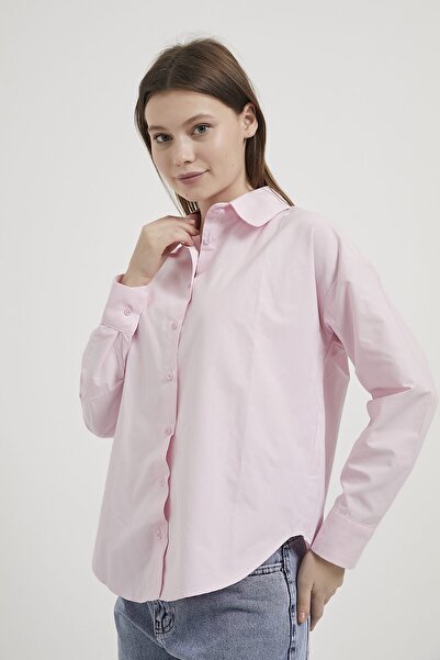 Arma Life Armalife 0427 Normal Fit Cotton Blend Basic Women's Shirt