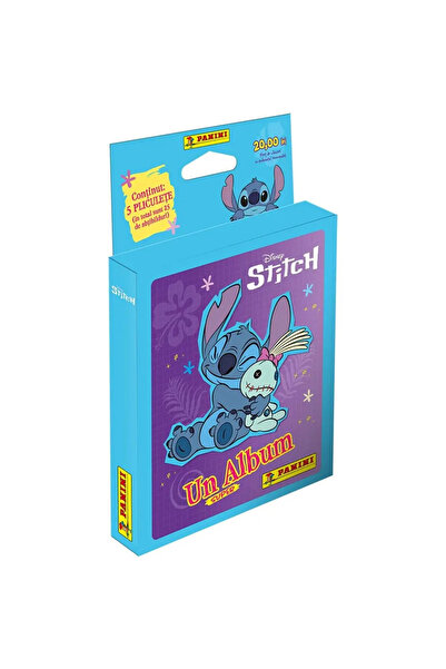 Panini Set of 5 sticker packs, Panini, Disney Stitch, 2025