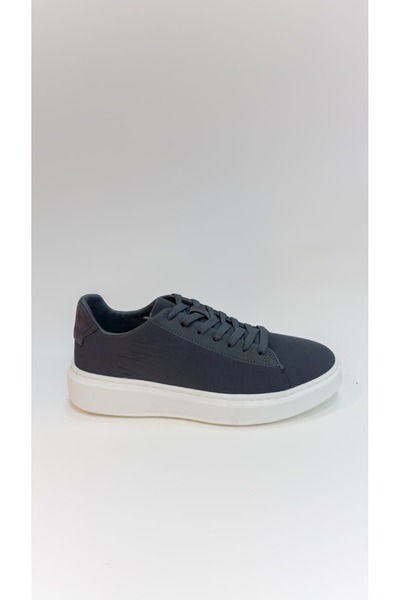 GAMELU Pantofi casual pentru bărbați, cu șireturi, talpă din cauciuc, branț d...