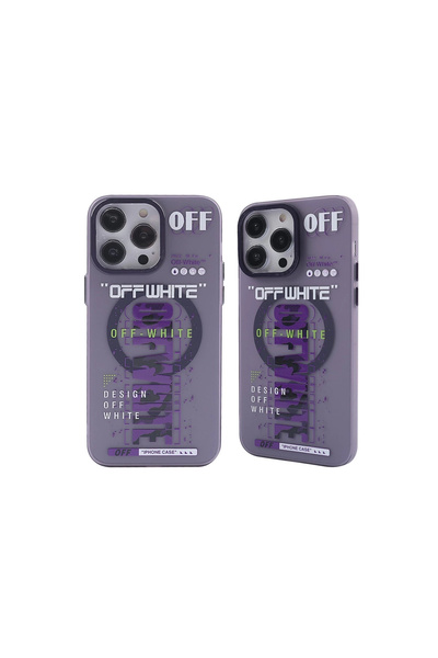 eco port غطاء آيفون 13 برو بنمط آبولو مغناطيسي آمن - أرجواني أبولو - 3