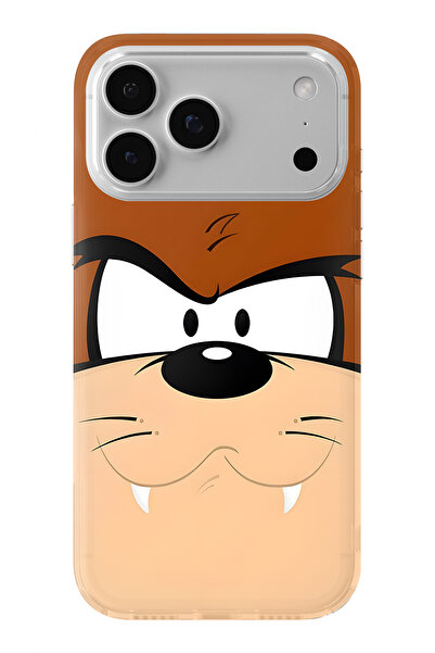 Multitronic حافظة شفافة مطبوعة بتصميم تازمانا مونستر متوافقة مع هاتف آيفون 17...