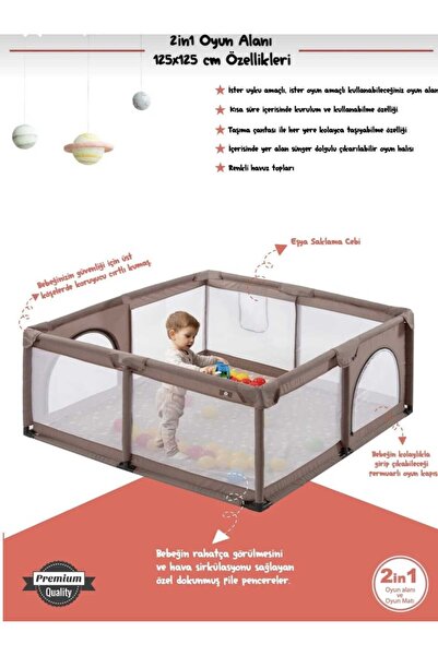 Acr Ciciko Mamma Model Galaxy Oyun Alanı 125x125x65