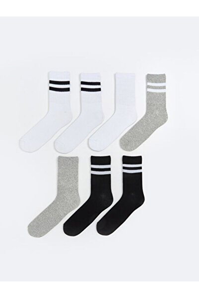 LC Waikiki Shining Store's Glittering Choices Striped Men's Socks 7-Pack