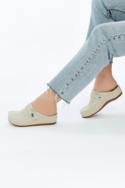 Fatex Women's Closed-Front Comfortable Women's Nurse Daily Home Sabo Slippers