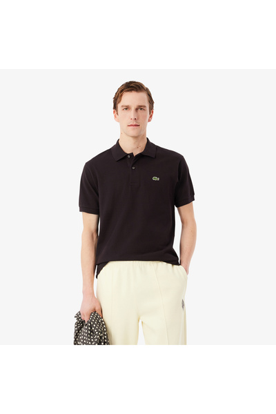 Lacoste قميص بولو فضفاض من قماش البيكيه الثقيل - PH7757-00-3LA