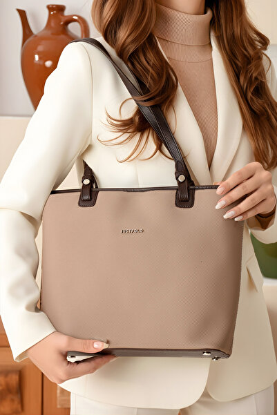 Just Polo Women's 3-Compartment Medium Shoulder Bag Shopper & Shoulder Bag (3...