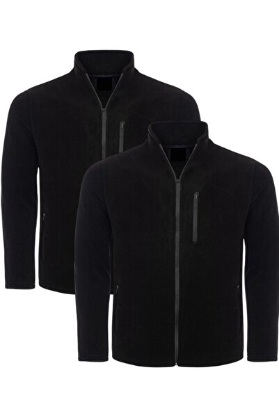 pandy 2-Pack Unisex Anti-Pilling Non-Pilling Standard Fit Cold-Proof Fleece