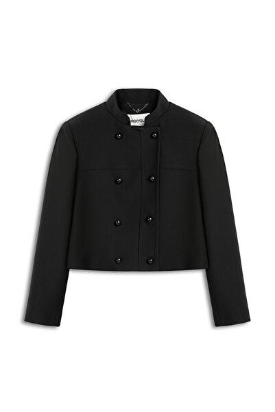 İpekyol Kontrast düğmeli ceket