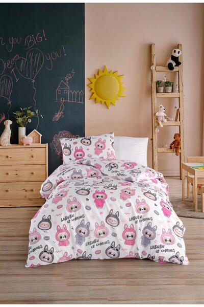 VİLERA HOME Labubu Desen Tek Personality Bedding Set