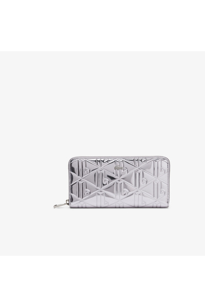 Lacoste Large Zipped Metallic Billfold - NF5138HN-R53