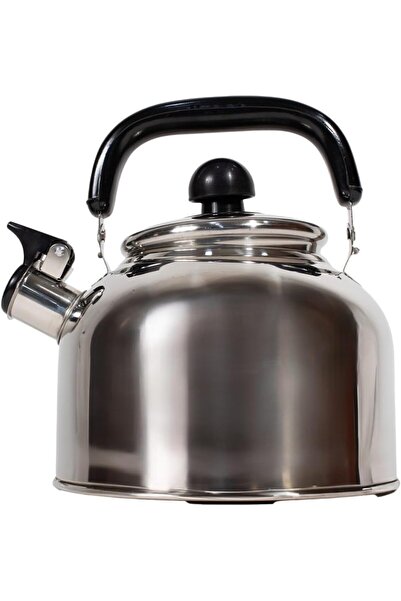 Al Nokhba Premium Stainless Steel Tea & Coffee Kettle, Whistling Tea Kettle S...