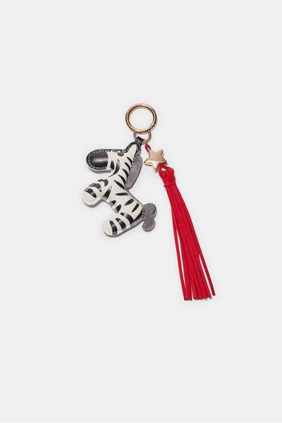 Stradivarius Zebra charm anahtarlık
