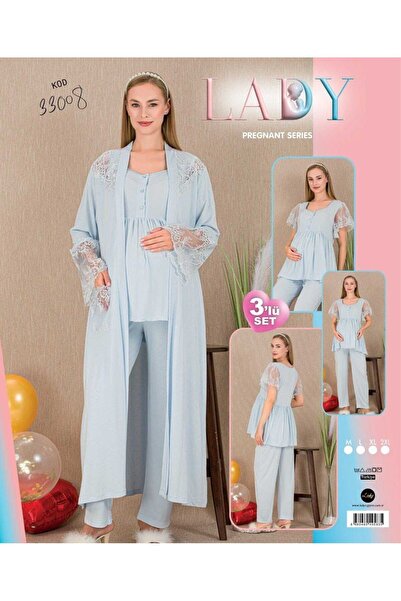 NightLove طقم ثوب نوم للحوامل