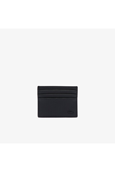 Lacoste Men's Classic Coated Canvas Card Holder - NH4420HC-000