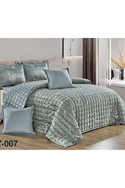 alzawia Single and a half bed comforter set, compressed, plain hotel design, ...