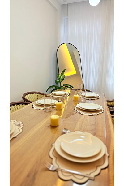 Han Deco Mono Bej 4’lü Amerikan Servis