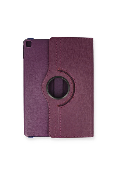 eco port حافظة آيباد برو 11 (2024) حافظة جلدية 360 درجة للتابلت - لون أرجواني