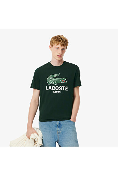 Lacoste Printed Cotton T-shirt - TH5634-00-YZP