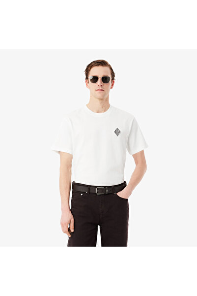 Lacoste Classic Fit Heavy Badge Accent T-shirt - TH0028-00-70V