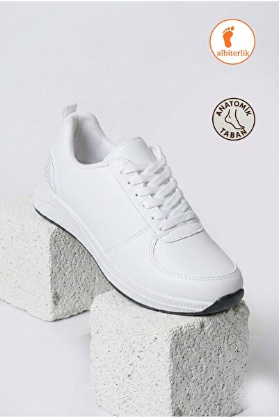 AlbiShoes Unisex Comfortable Seasonal Sneaker Comfortable Sole Daily Women's ...