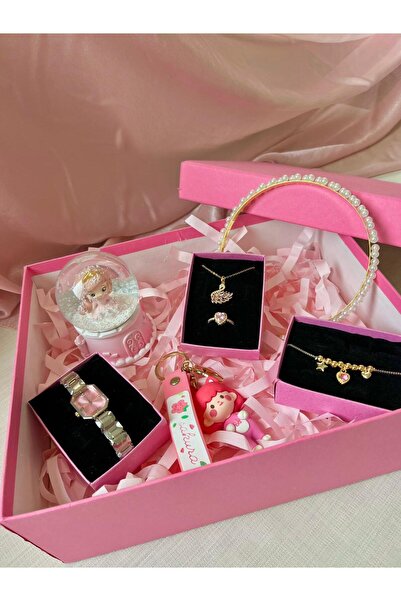 D&Z ACCESSORİES Kadınlar - Sevgililer Günü Konsept Hediye Kutusu |Kar Küresi ...