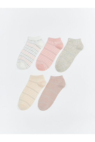 LC Waikiki Sparkling Choices from Shining Store Striped Women's Booties Socks...